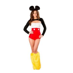 Couples Costume- DIY Mickey and Minnie Mouse  Fantasia dia das bruxas,  Fantasias, Diy fantasia
